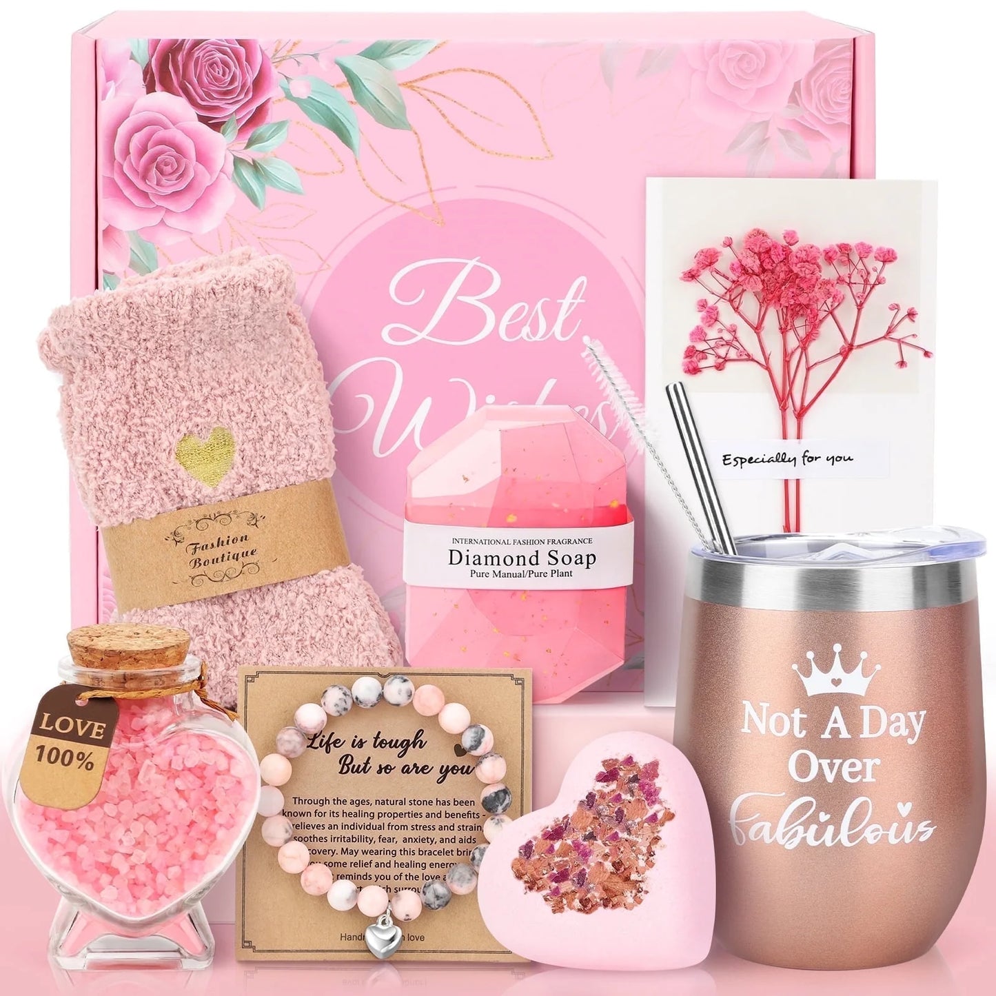 Mother'S Day Gift Baskets (Pink)
