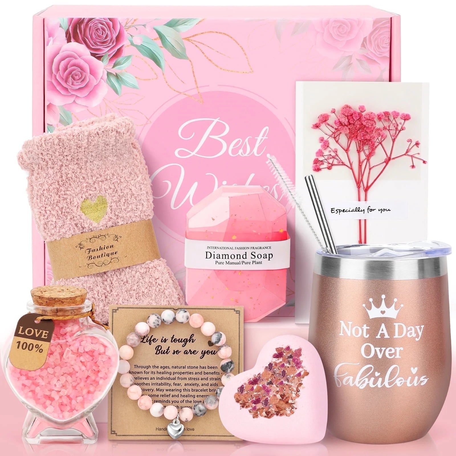 Mother'S Day Gift Baskets (Pink)
