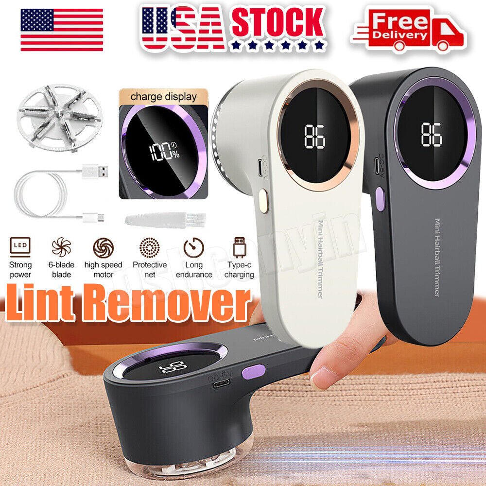 Electric Lint Remover Clothes Fabric Sweater Fuzz Shaver