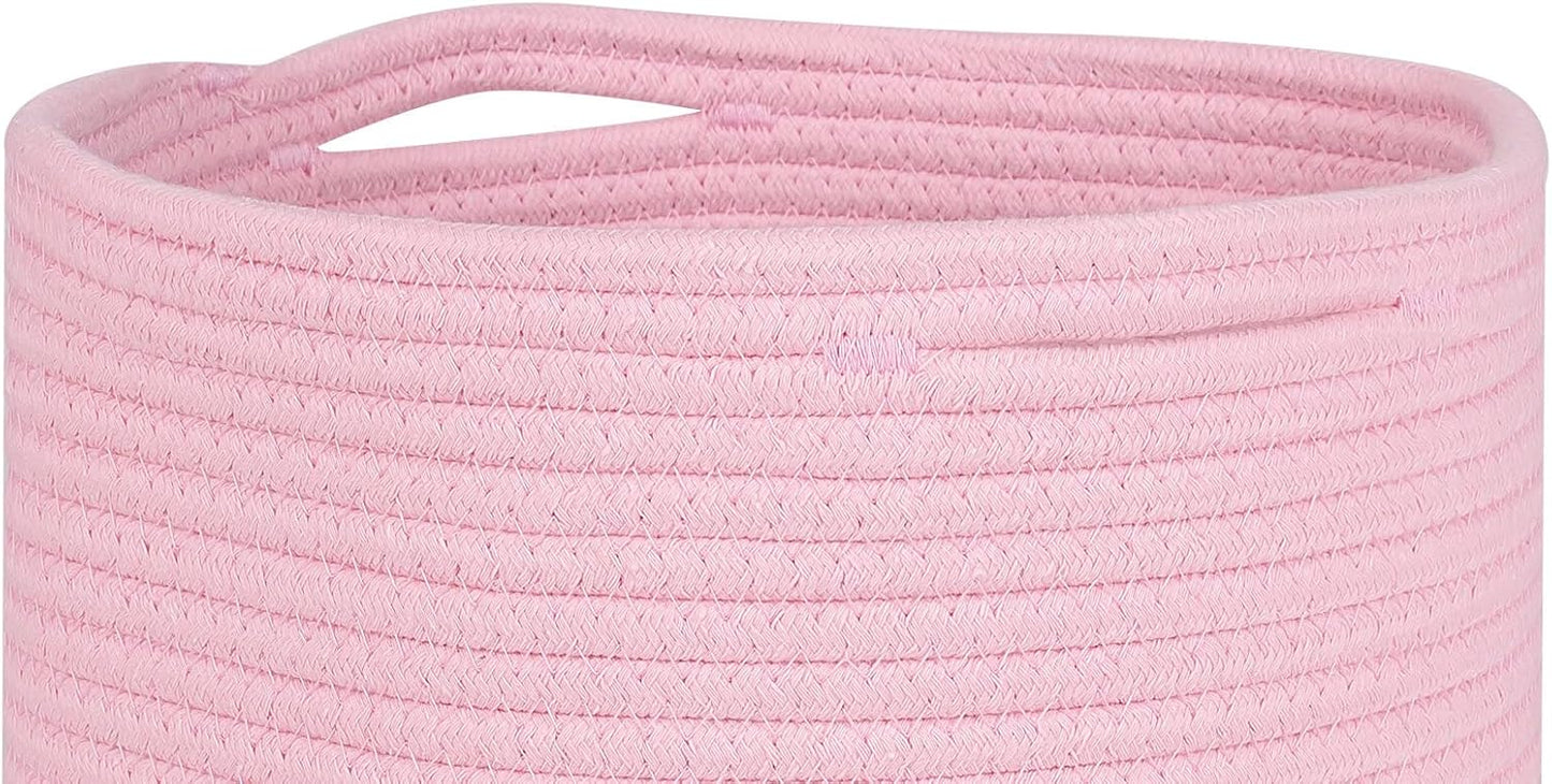 Durable Woven Cotton Storage Cubes Baskets - 11" x 11" - Fits 12" x 12" Cube Organizers - 3-Pack in 3-Tone Gray for Efficient Organization