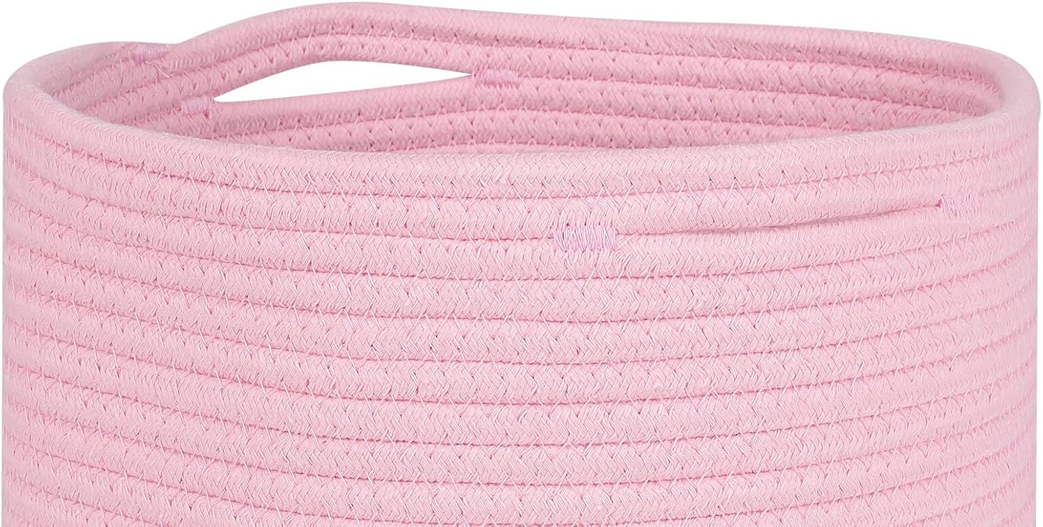 Durable Woven Cotton Storage Cubes Baskets - 11" x 11" - Fits 12" x 12" Cube Organizers - 3-Pack in 3-Tone Gray for Efficient Organization