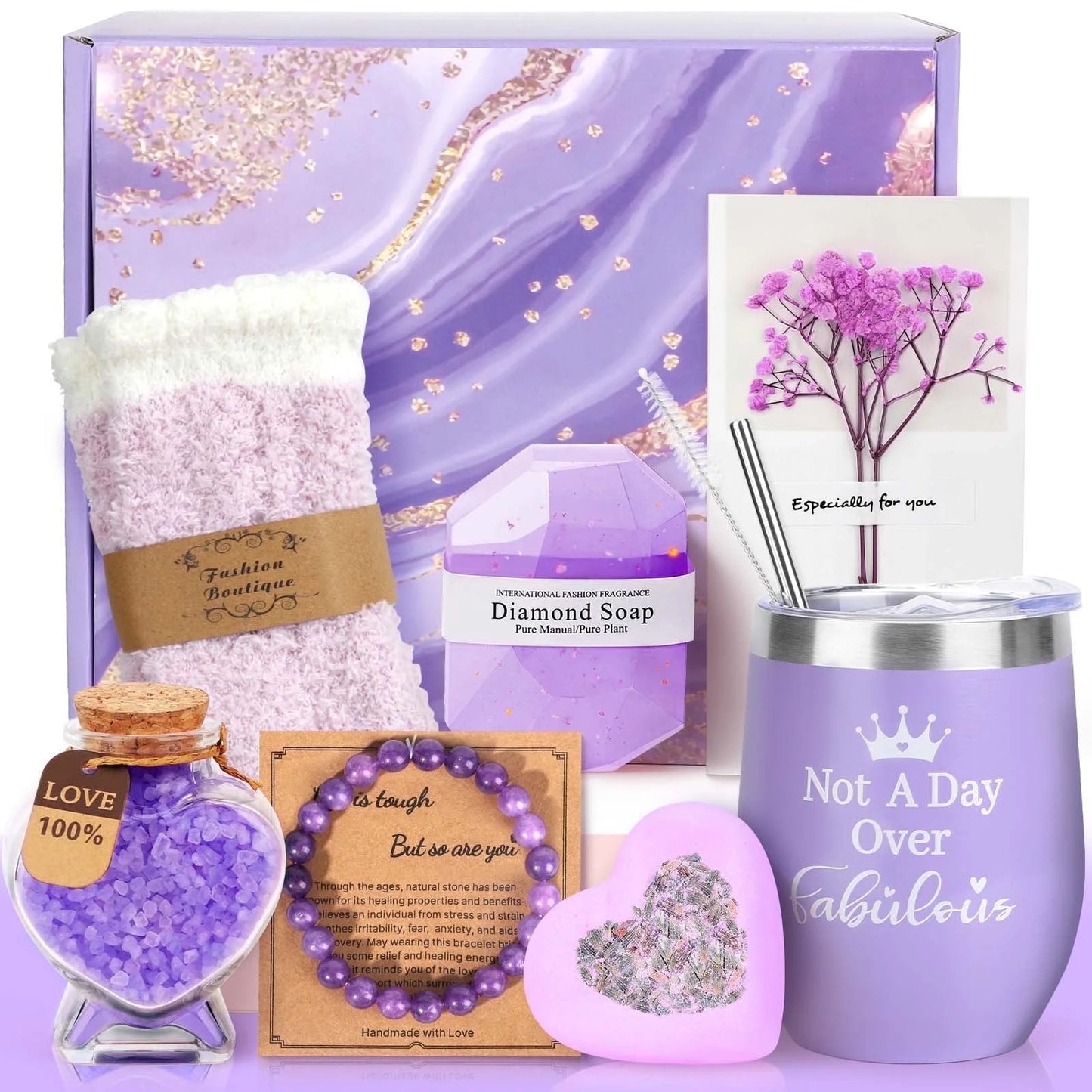 Express Women Gift Baskets (Purple)